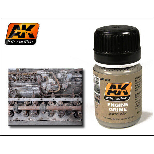 AK Interactive Weathering Engine Grime Enamel Color (AK082) - Tistaminis