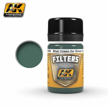 AK Interactive Weathering Blue Green for Green Camo Filter (AK4162) - Tistaminis