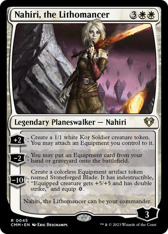 Nahiri, the Lithomancer [Commander Masters]
