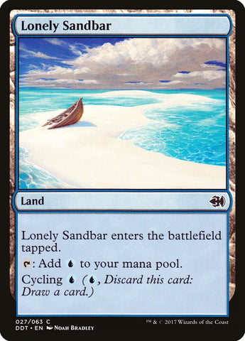 Lonely Sandbar [Duel Decks: Merfolk vs. Goblins]