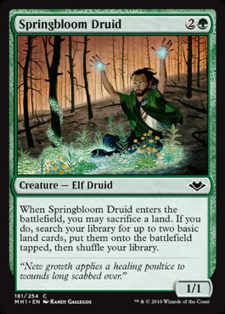 Springbloom Druid [Modern Horizons]