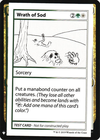 Wrath of Sod [Mystery Booster Playtest Cards]