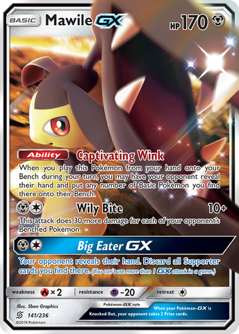 Mawile GX (141/236) [Sun & Moon: Unified Minds]