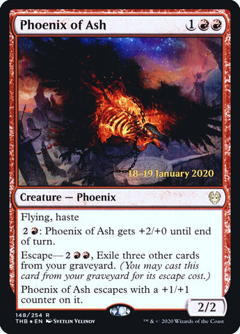 Phoenix of Ash [Theros Beyond Death Prerelease Promos]