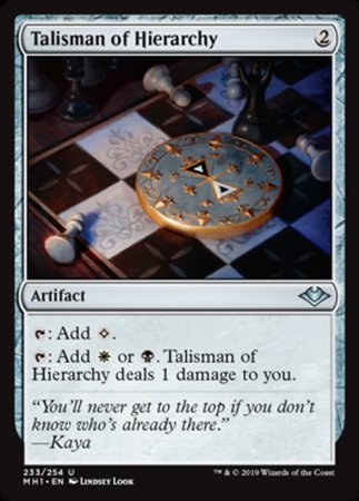 Talisman of Hierarchy [Modern Horizons]