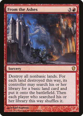 From the Ashes [Commander 2013]