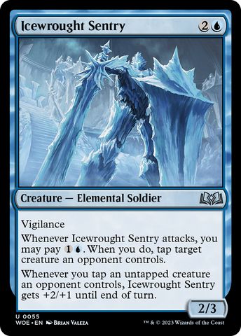 Icewrought Sentry [Wilds of Eldraine]