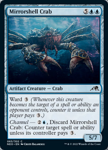 Mirrorshell Crab [Kamigawa: Neon Dynasty]