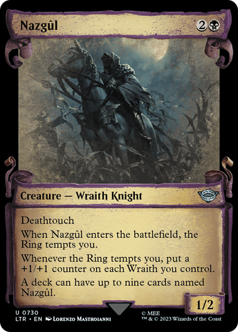 Nazgul (0730) [The Lord of the Rings: Tales of Middle-Earth Showcase Scrolls]