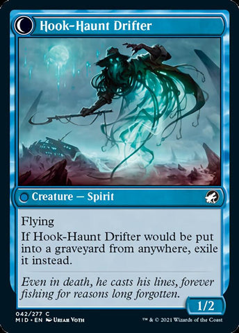 Baithook Angler // Hook-Haunt Drifter [Innistrad: Midnight Hunt]
