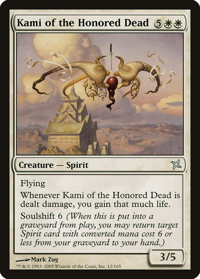 Kami of the Honored Dead [Betrayers of Kamigawa]