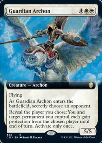 Guardian Archon (Extended Art) [Commander 2021]