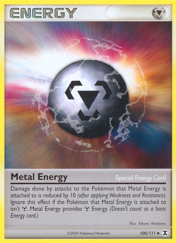 Metal Energy (100/111) [Platinum: Rising Rivals]