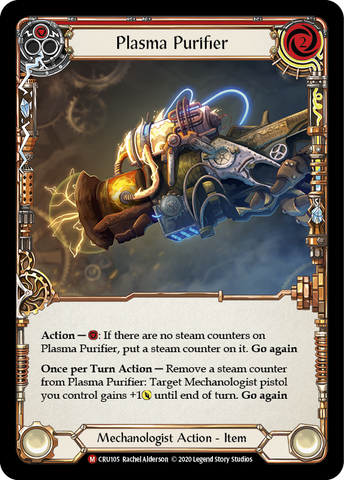 Plasma Purifier [CRU105] (Crucible of War)  1st Edition Rainbow Foil