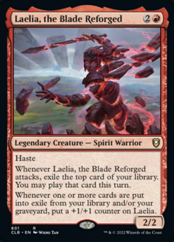 Laelia, the Blade Reforged [Commander Legends: Battle for Baldur's Gate]