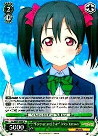 "Forever and Ever" Nico Yazawa (LL/W34-E006 R) [Love Live! Vol. 2]