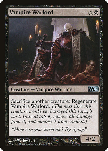 Vampire Warlord [Magic 2014]