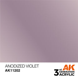 AK 3rd GEN Acrylic Anodized Violet 17ml - Tistaminis