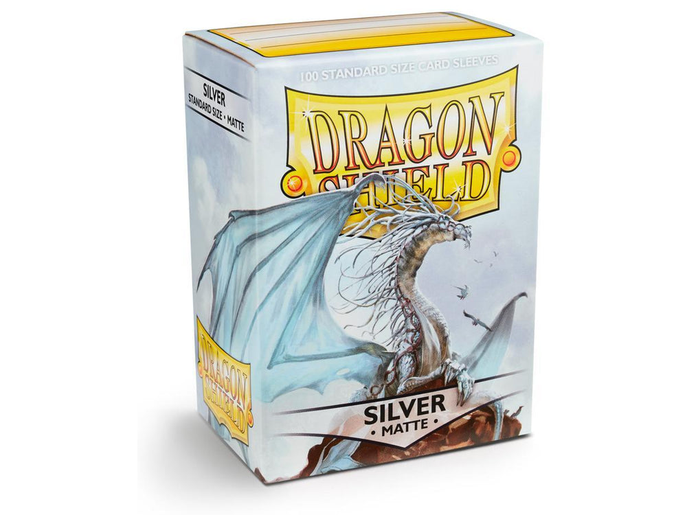 Dragon Shield Standard Sleeve 100ct - Matte Silver