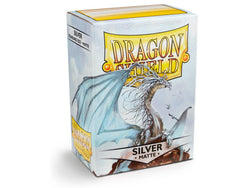 Dragon Shield Standard Sleeve 100ct - Matte Silver