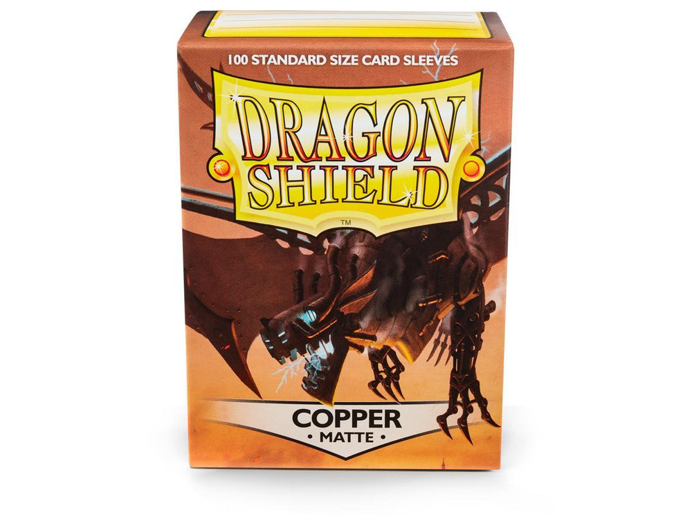Dragon Shield Standard Sleeve 100ct - Matte Copper