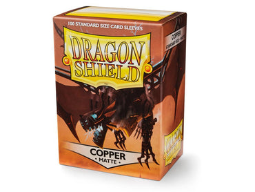 Dragon Shield Standard Sleeve 100ct - Matte Copper