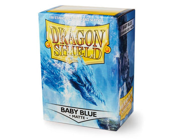 Dragon Shield Standard Sleeve 100ct - Matte Baby Blue