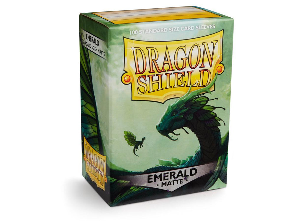 Dragon Shield Standard Sleeve 100ct - Matte Emerald