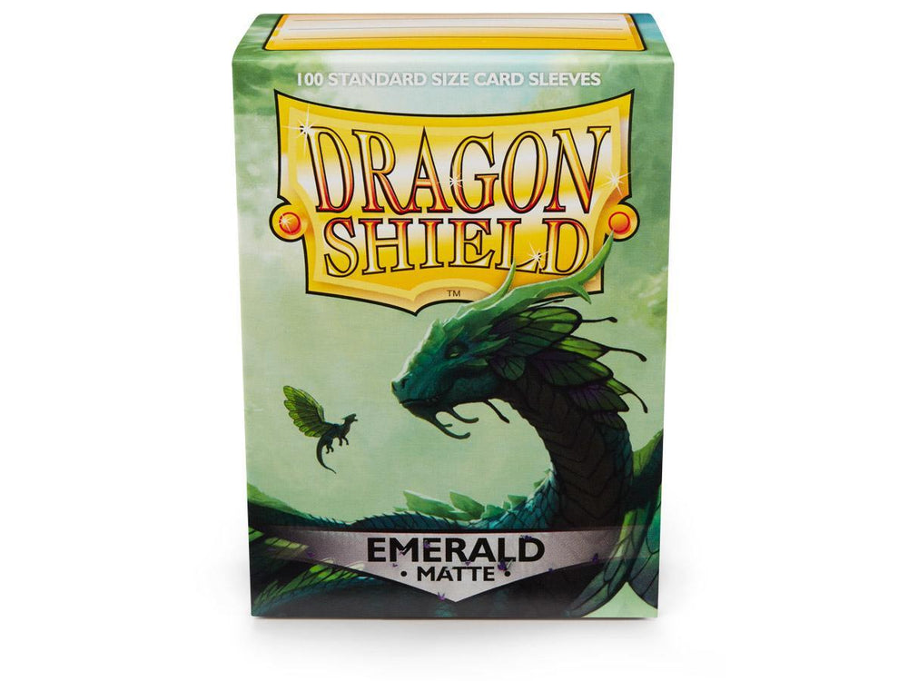 Dragon Shield Standard Sleeve 100ct - Matte Emerald