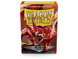 Dragon Shield Standard Sleeve 100ct - Matte Ruby