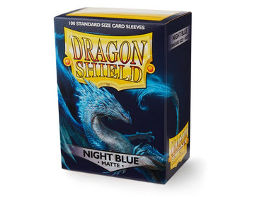 Dragon Shield Standard Sleeve 100ct - Matte Night Blue