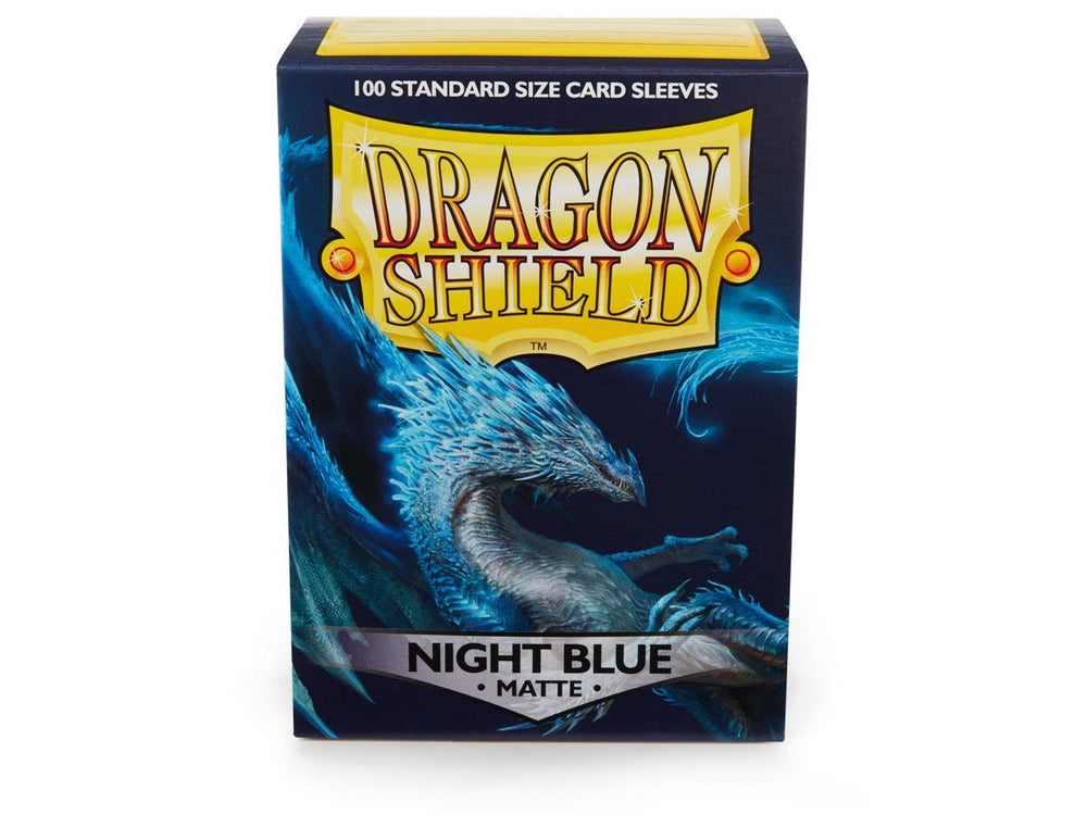 Dragon Shield Standard Sleeve 100ct - Matte Night Blue