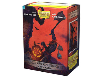 Dragon Shield Standard Art Sleeves 100ct - Matte 'Halloween Dragon'