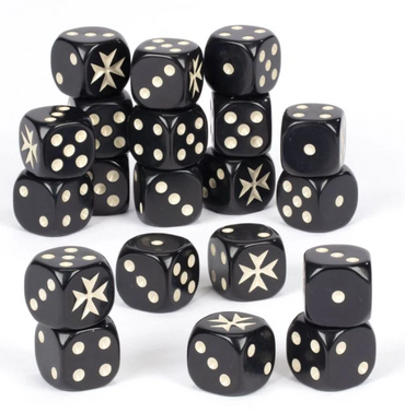 Black Templars Dice Set