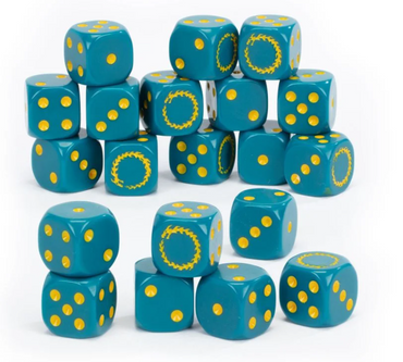 Thousand Sons Dice Set (Pre Order available 14/08/2021)