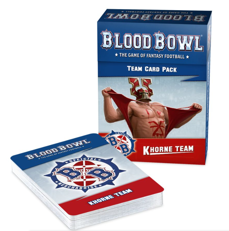 Blood Bowl Khorne Team Card Pack