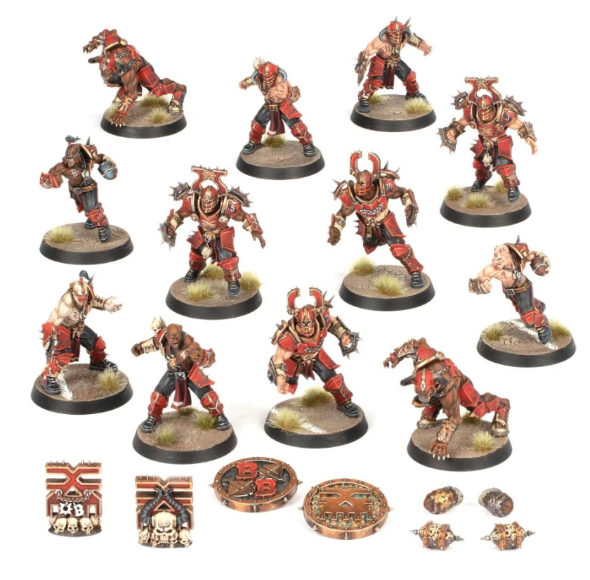 Khorne Blood Bowl Team: The Skull-tribe Slaughterers