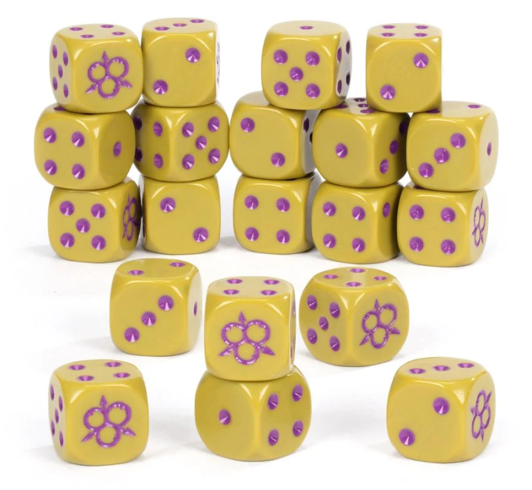 Maggotkin of Nurgle Dice Set (Pre Order available 18/12/2021.)