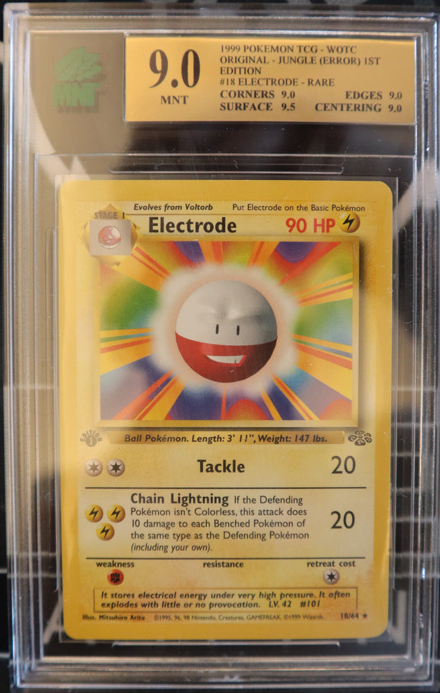 Electrode (18) - First Edition Misprint [Jungle] *MNT 9.0*