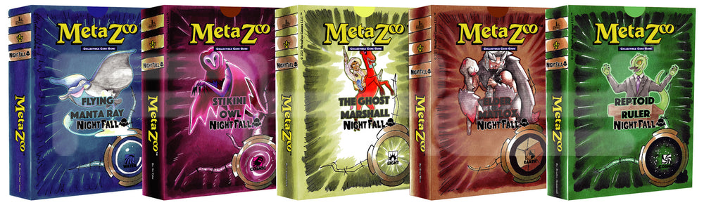 Metazoo - Nightfall First Edition Theme Decks (Set of Five)