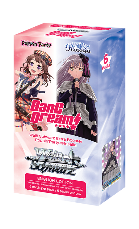 Weiss Schwarz Bang Dream Poppin’Party×Roselia Extra Booster Box