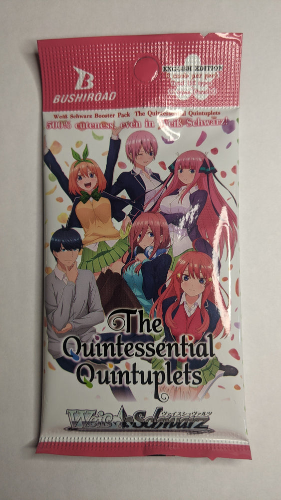 Weiss Schwarz The Quintessential Quintuplets Booster Pack