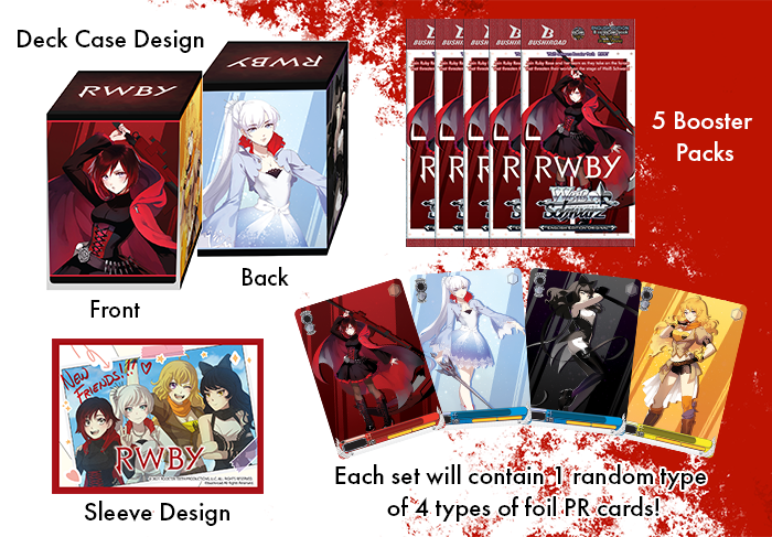 Weiss Schwarz RWBY Supply Set