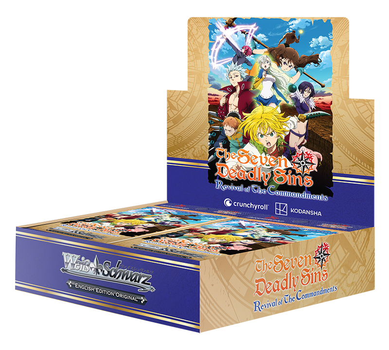Weiss Schwarz Seven Deadly Sins Revival Of The Commandments Booster Box