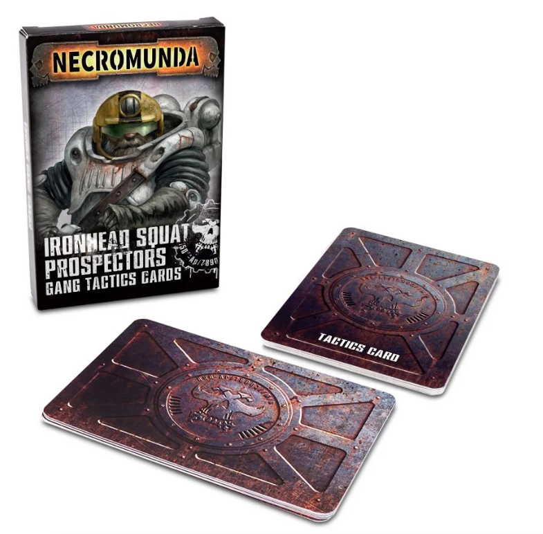 Ironhead Squat Prospectors Gang Tactics Cards