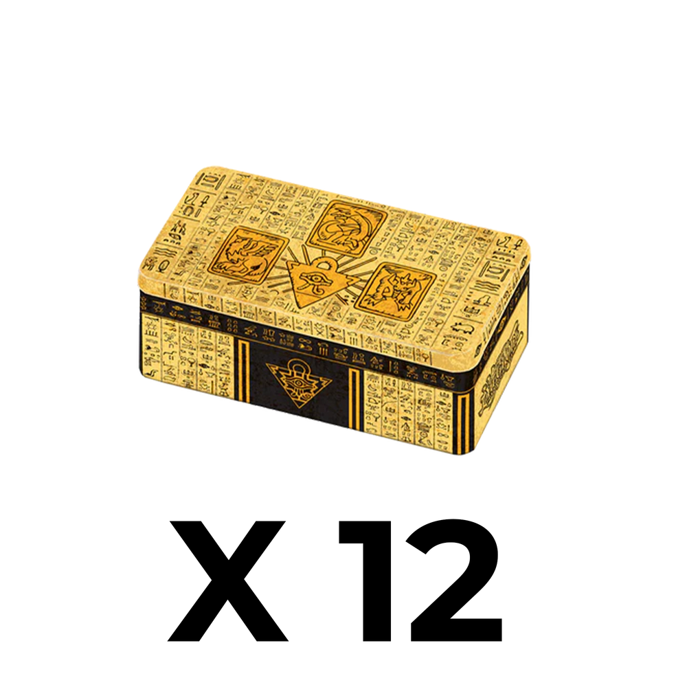 Yu-Gi-Oh 2022 Tin of the Pharaoh's Gods Case of 12 [Available September 16th 2022]
