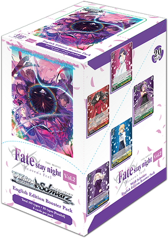 Weiss Schwarz  Fate/Stay night [Heaven’s Feel] Vol.2 Booster Box