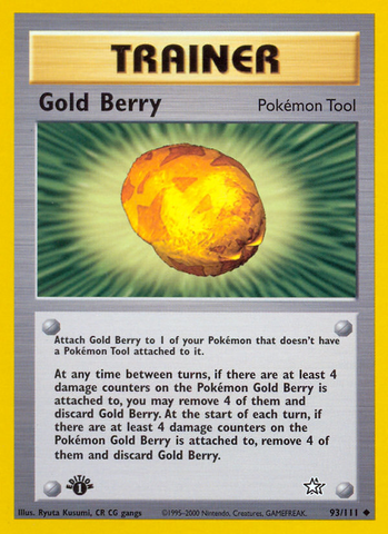Gold Berry (93/111) [Neo Genesis 1st Edition]