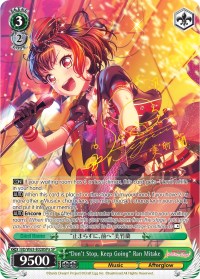 "Don't Stop, Keep Going" Ran Mitake (BD/W63-E028SPa SP) [BanG Dream! Girls Band Party! Vol.2]