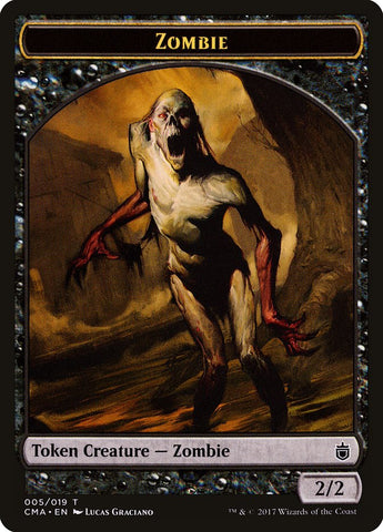 Zombie Token [Commander Anthology Tokens]